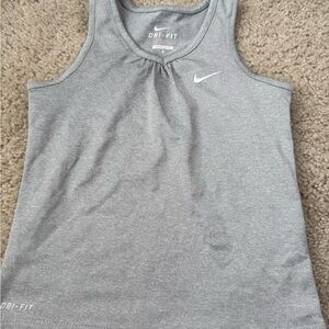 Nike Gray Dri-FIT Kids Tank Top